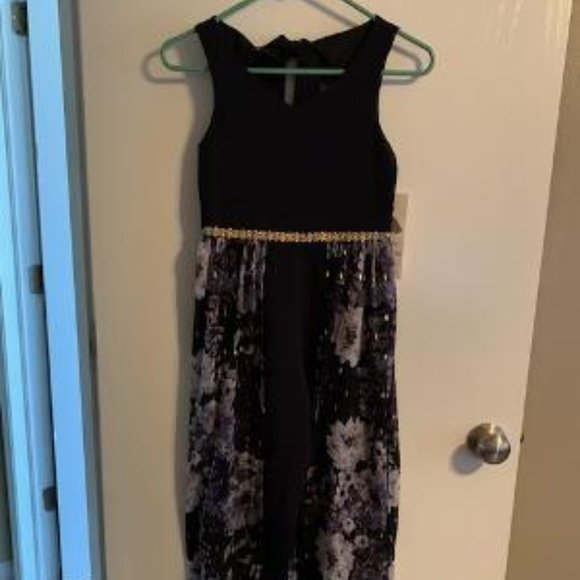 $24.00 Big Girl Scuba Crepe jumpsuit - Picture 1 of 5